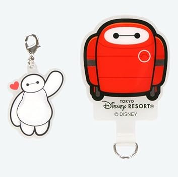 ディズニーリゾート ストラップ付き スマートフォン ストラップ＆カードポケット付き！東京ディズニーランド
